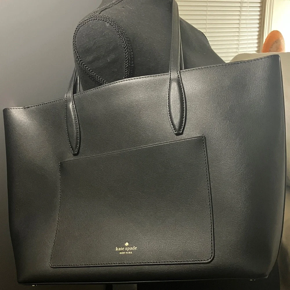 Kate Spade Black Tote Bag - Picture 1 of 6